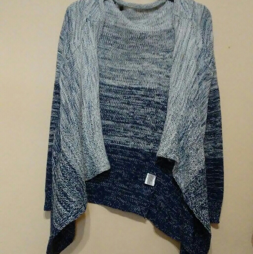 Blue Ombre Cardigan