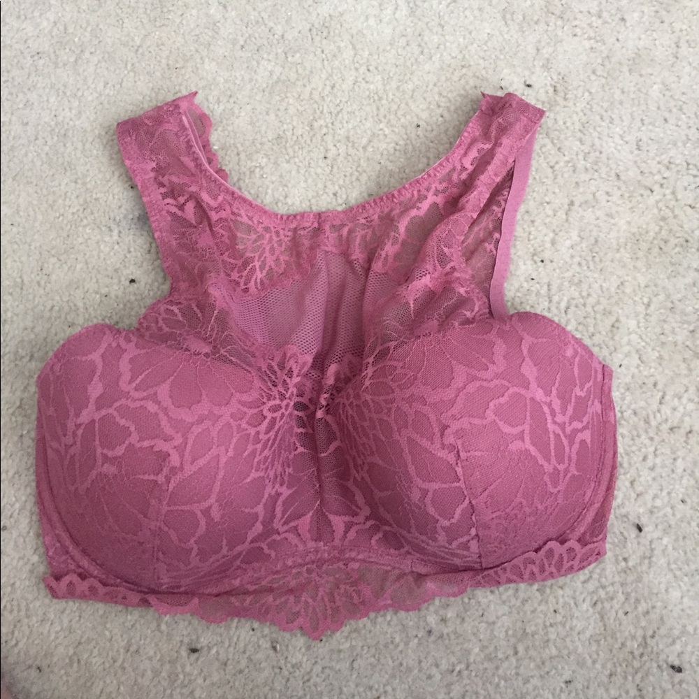 Victoria's Secret Pink high neck push-up bra