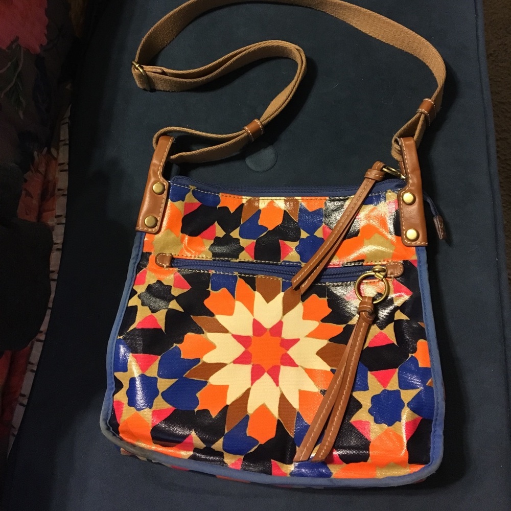 Fossil Key-Per Crossbody