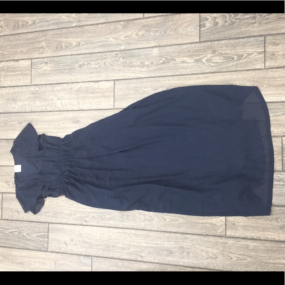 Maternity/nursing maxi dress