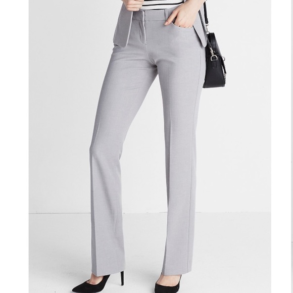 Express Pants - Gray express editor pants