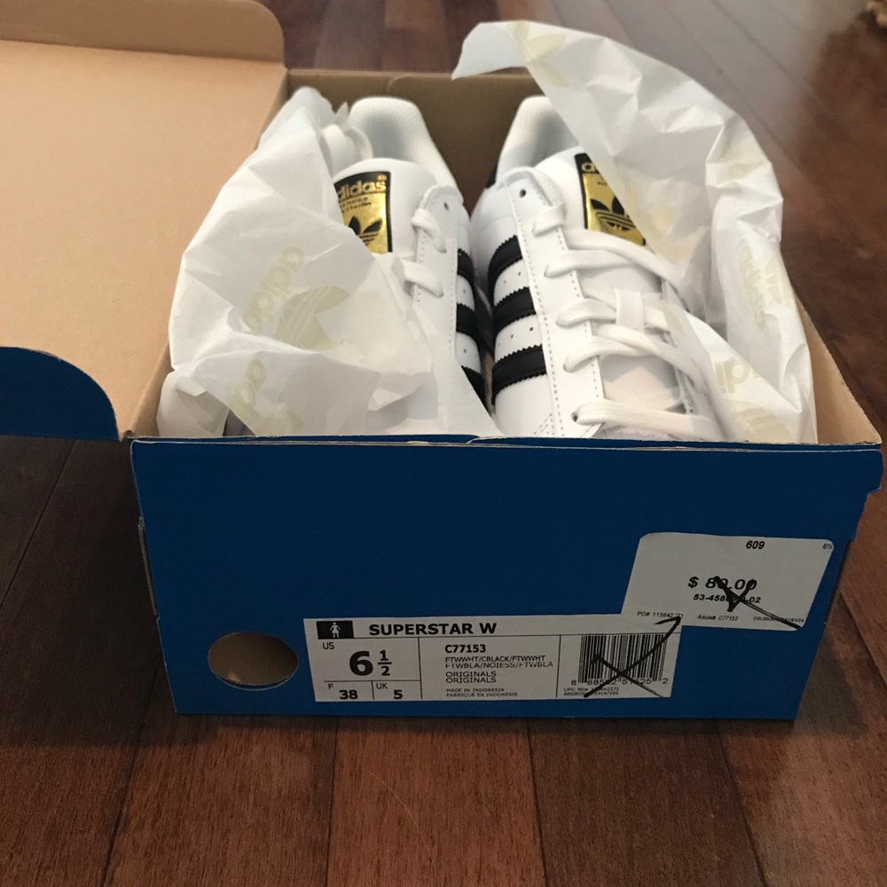 Adidas Superstar White/Black - Picture 4 of 4