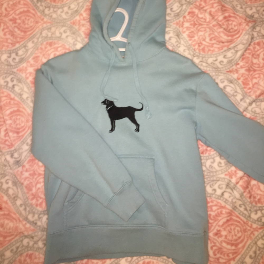black dog hoodie     make an offer!