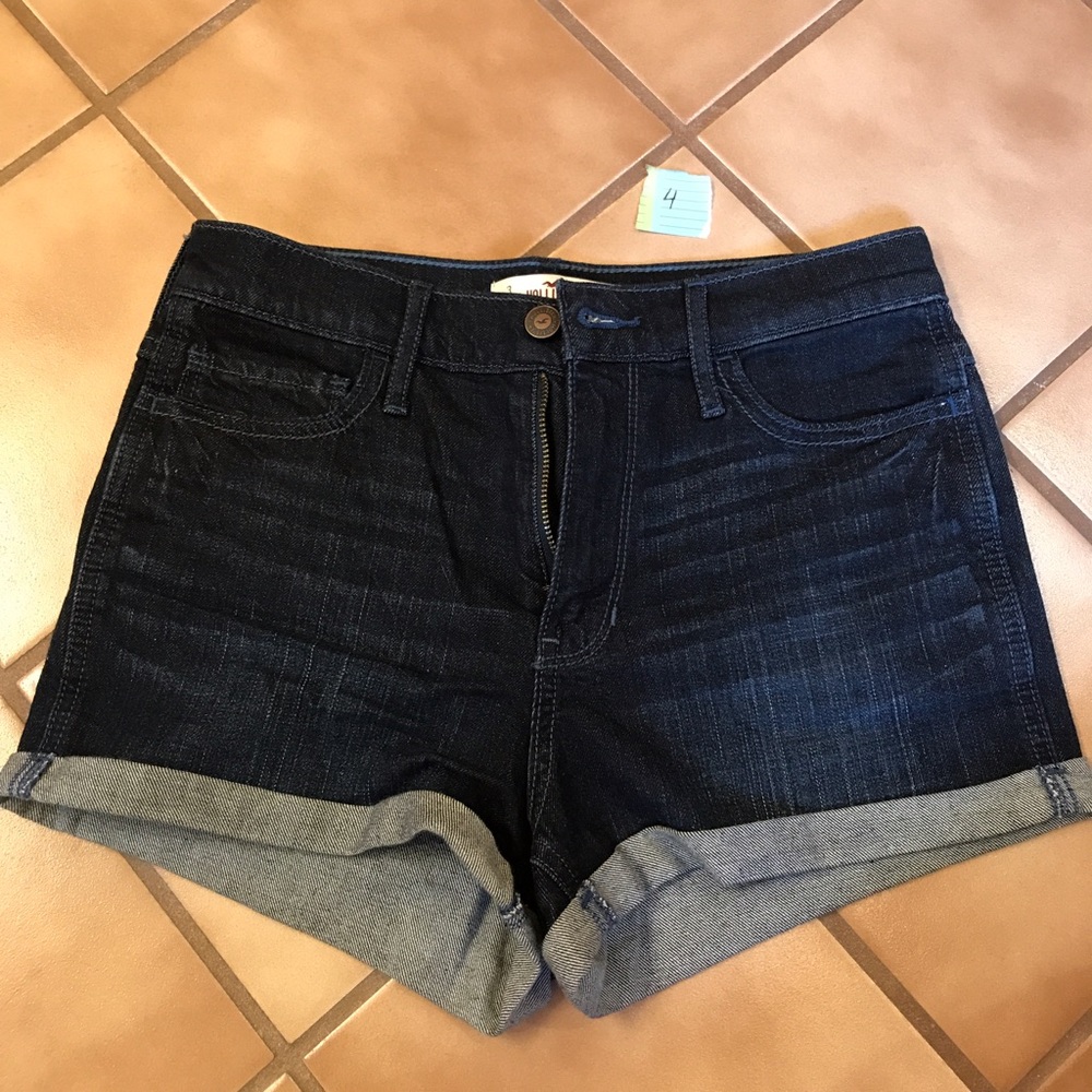 Hollister High-Rise Jean Shorts