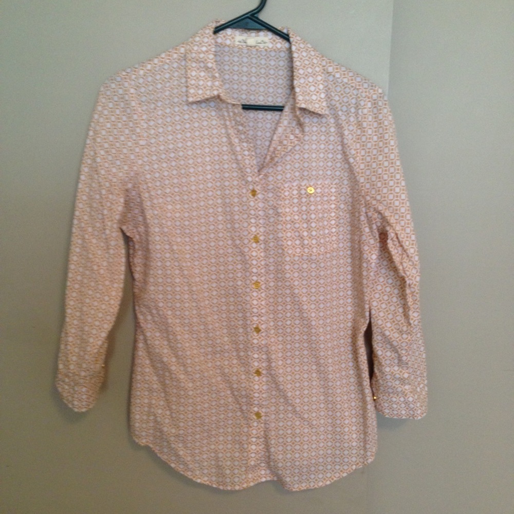 Gold/Yellow button up
