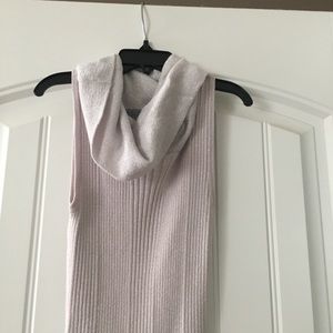 💜Lavendar-Silver Sparkle Cowl Neck top,szS🍇💁🏼
