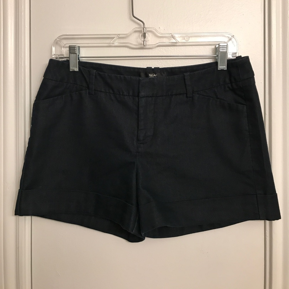 Mossimo stretch cuffed denim shorts
