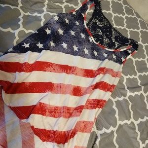 American Flag Tank