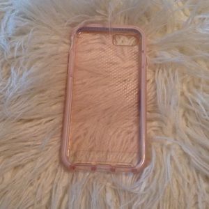 Light pink tech21 case for iPhone 7