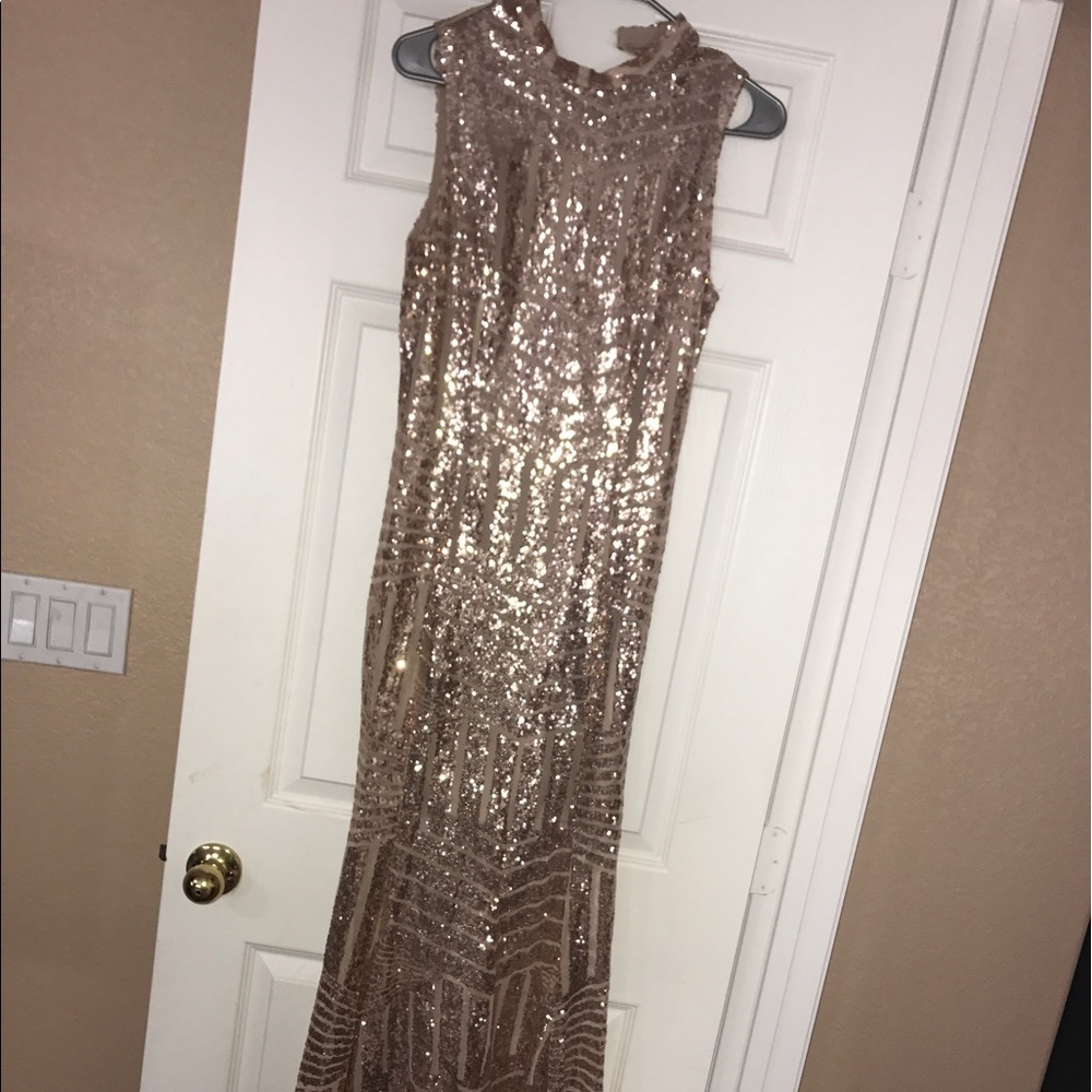 Floor length gown