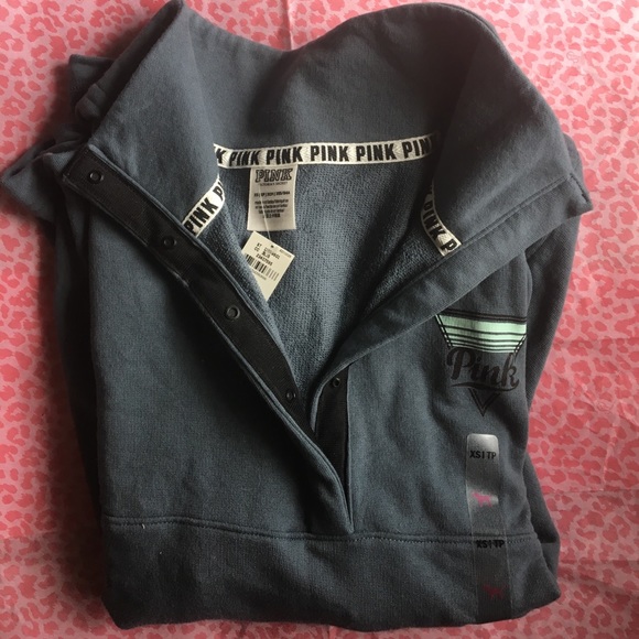 PINK Victoria's Secret Sweaters - On hold Victoria's Secret pink quarter snap