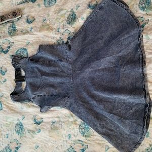 Jean mini dress