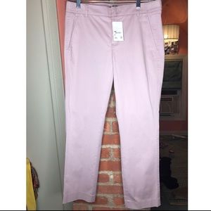 Vince light lavender trousers Size 4. Tags ON.