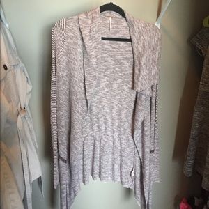 Free People hooded cardigan