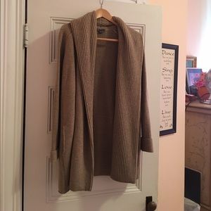 VINCE open-front cardigan with pockets