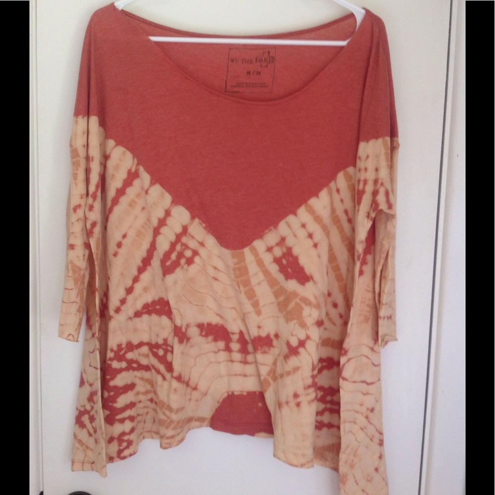 Free People tie dyed top