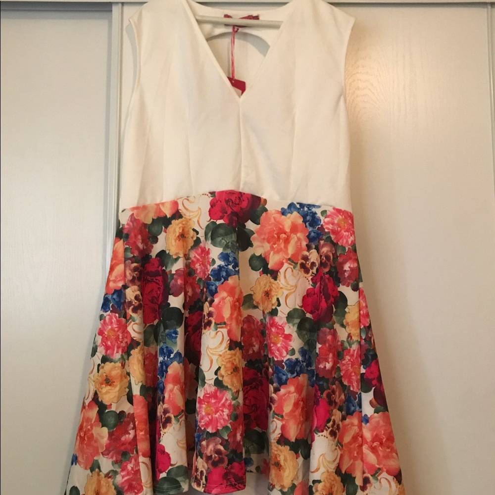 Boohoo Floral Summer Dress