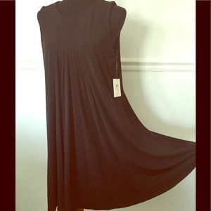 Breezy black CK trapeze dress