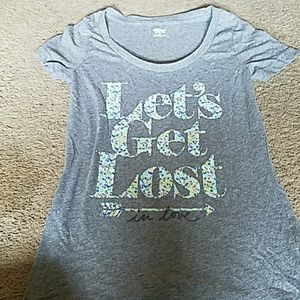 Let's get lost t shirt