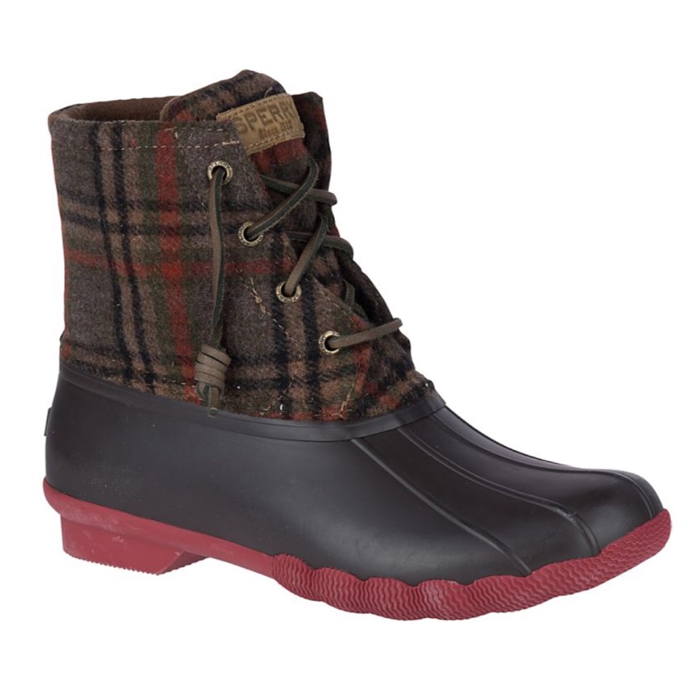 New Sperry SaltWater duck boots.