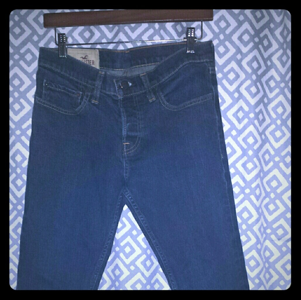 Hollister button fly jeans