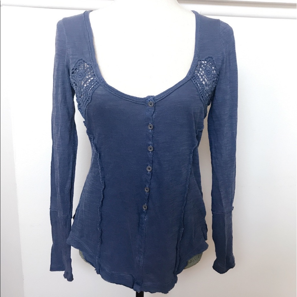 [Free People] Boho Keepsake Crochet Top - Picture 2 of 4