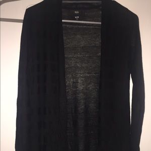 Lightweight black cardigan
