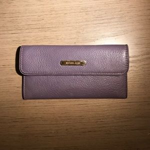 Purple Michael Kors Wallet