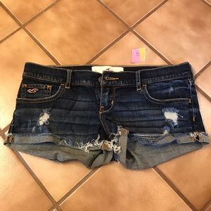 Hollister Distressed Jean Shorts