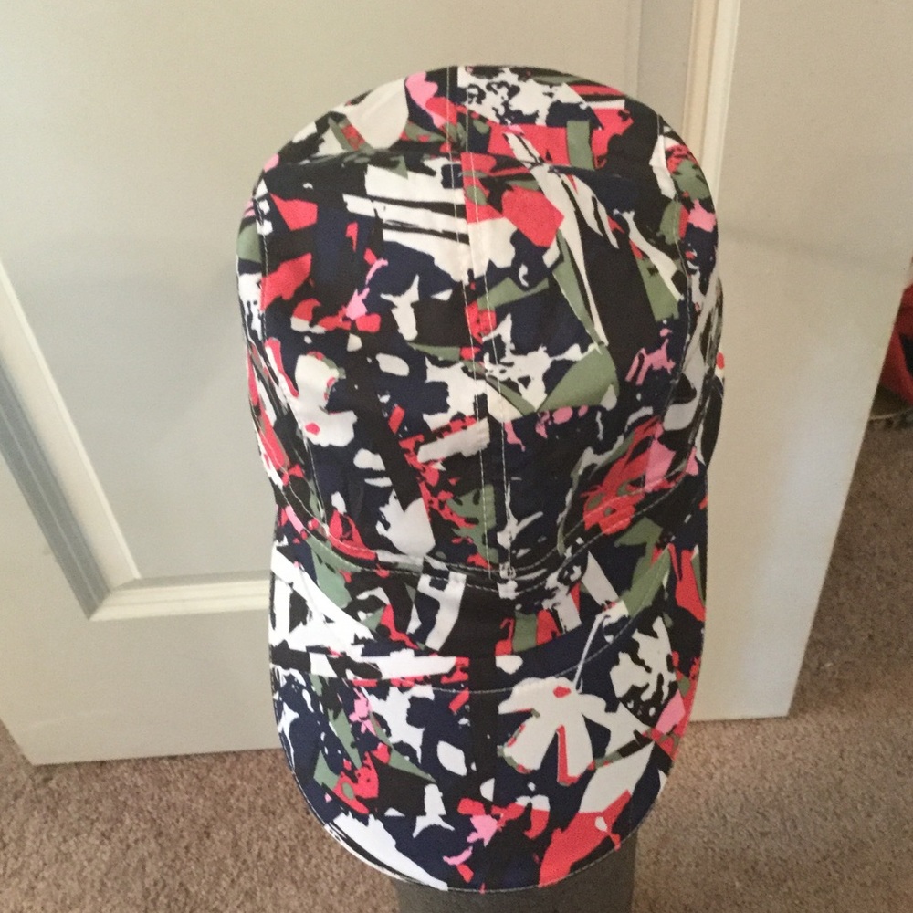 Colorful lululemon hat worn one time.