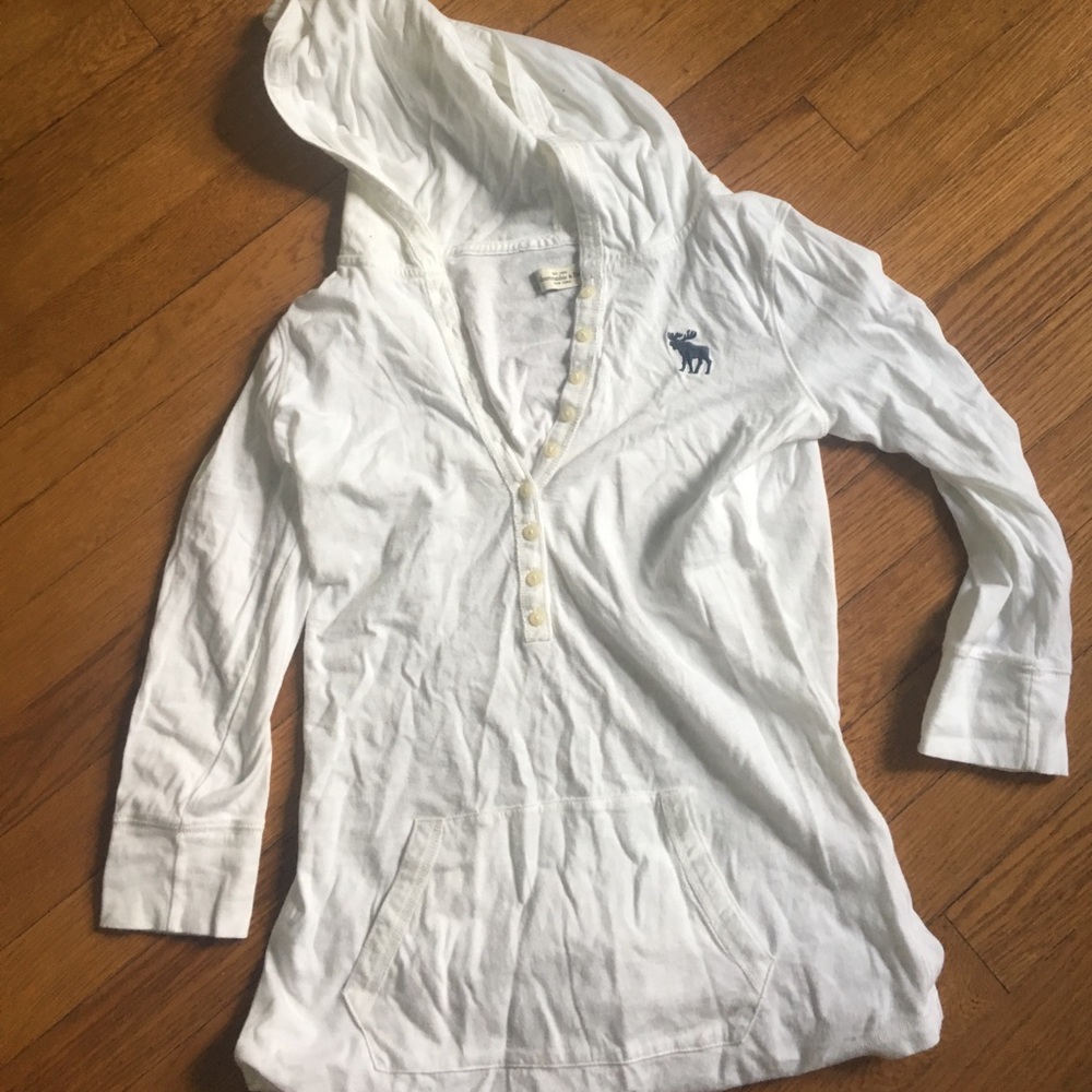 Button down hooded shirt - Picture 1 of 3