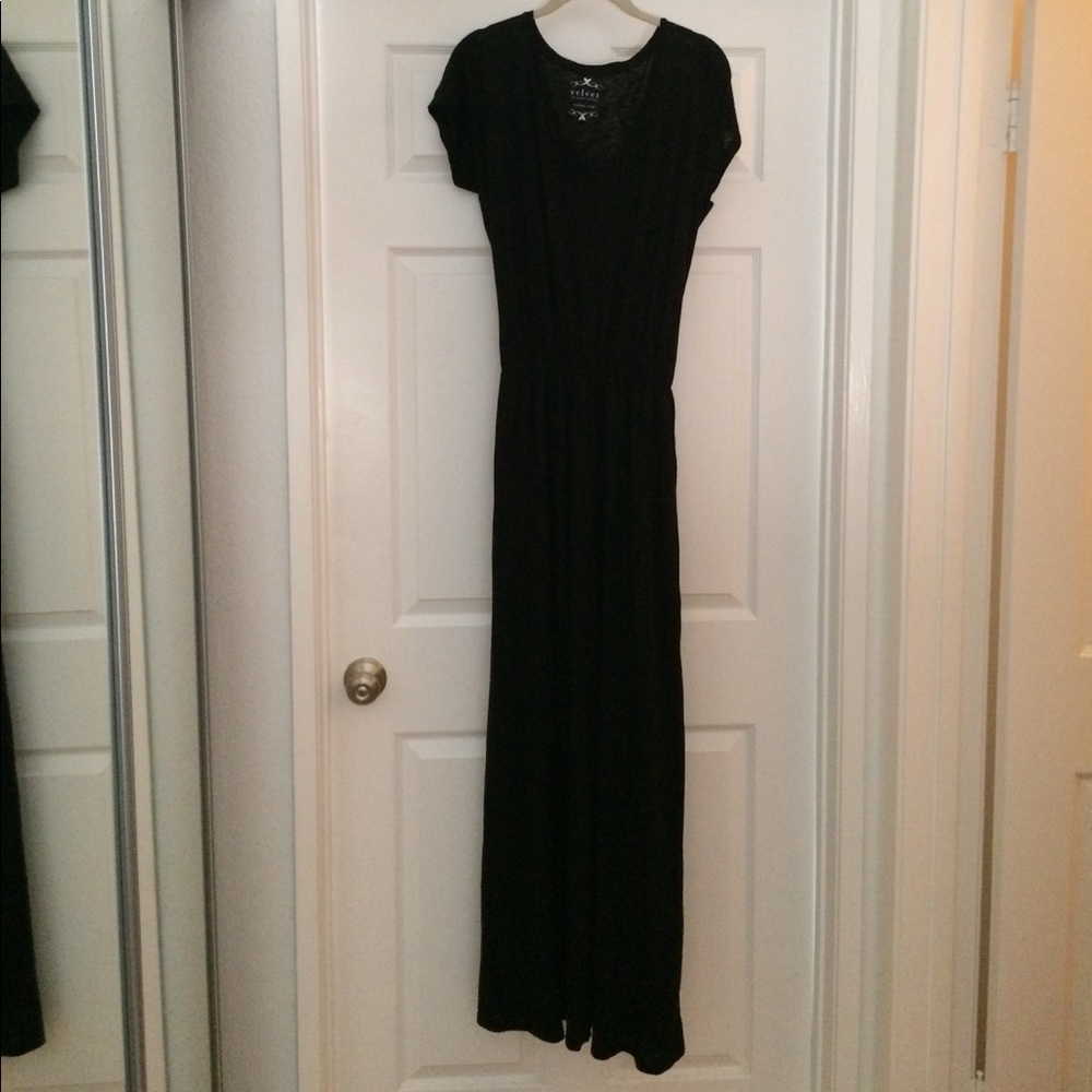 Velvet by Graham & Spencer Vintage Slub maxi dress
