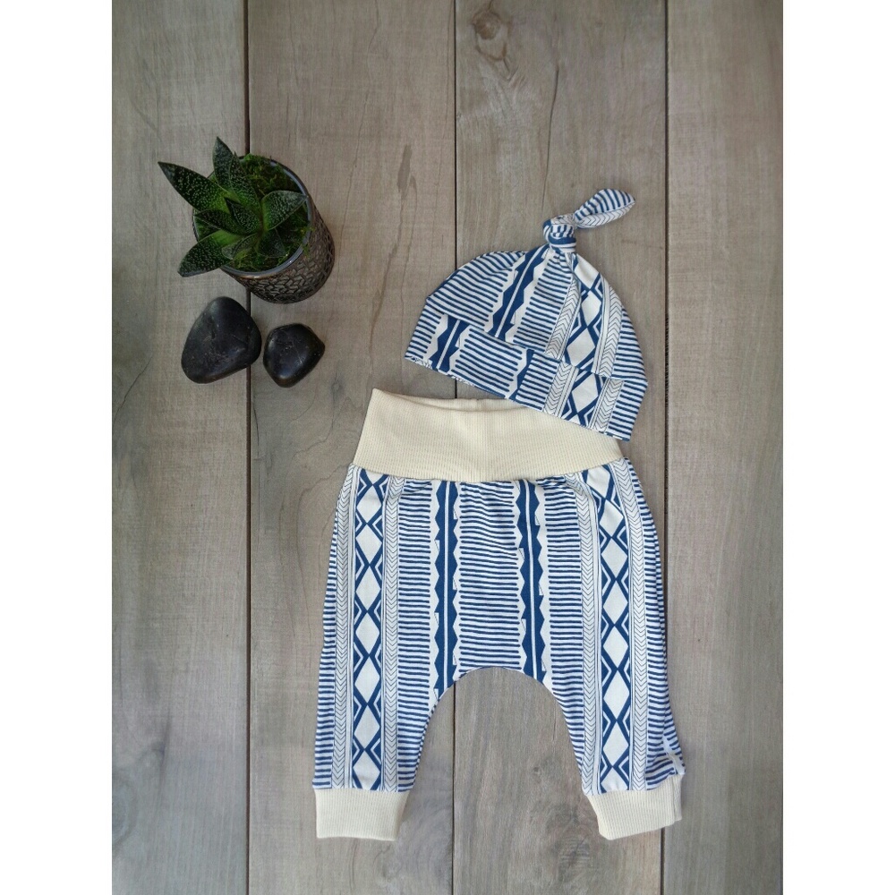 Ikat Tribe Blue
