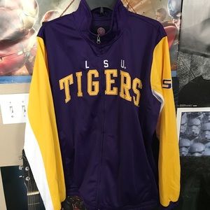 Men's purple and Gold LSU Tigers Jacket