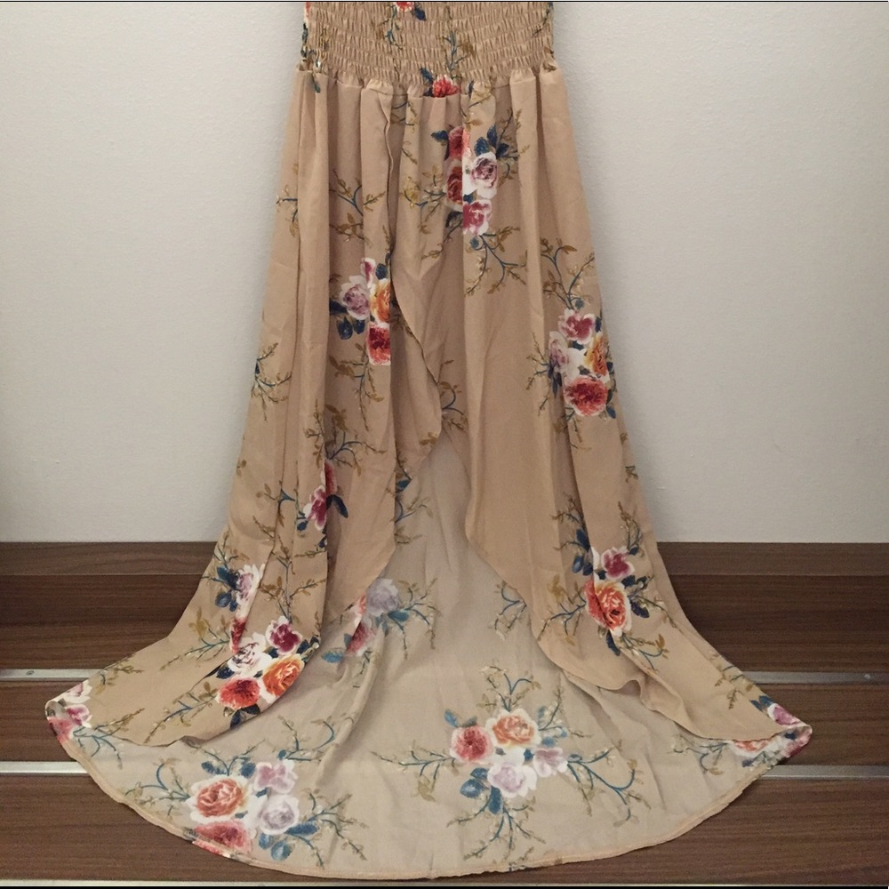 🌻 Floral Off The Shoulder Maxi Dress! - Picture 6 of 8