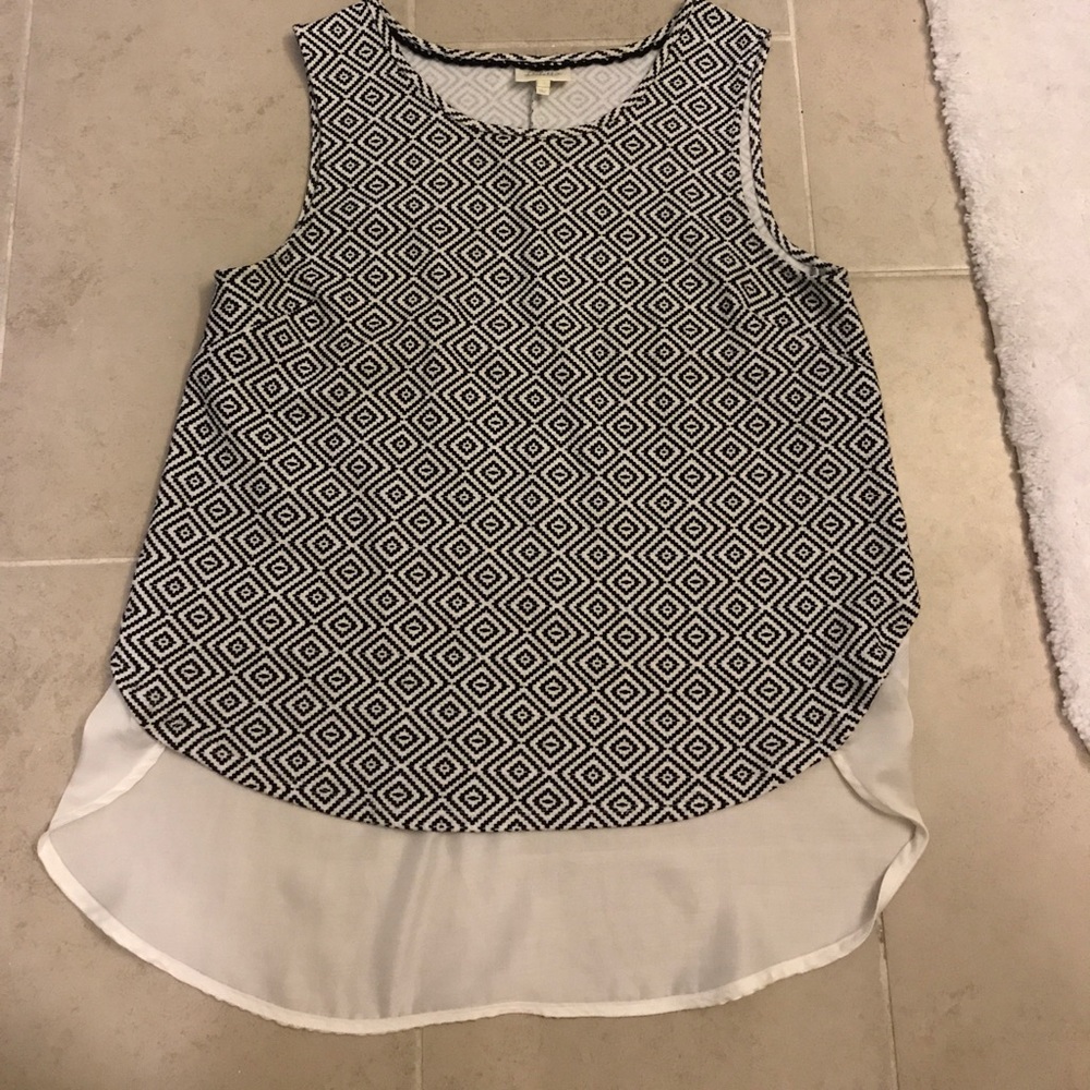 Geometric top from Anthropologie