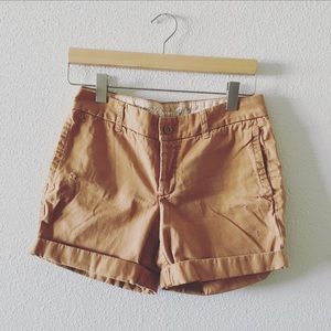 JCrew Broken in boyfriend chino shorts