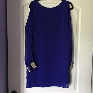 Francesca's Blue Formal Dress