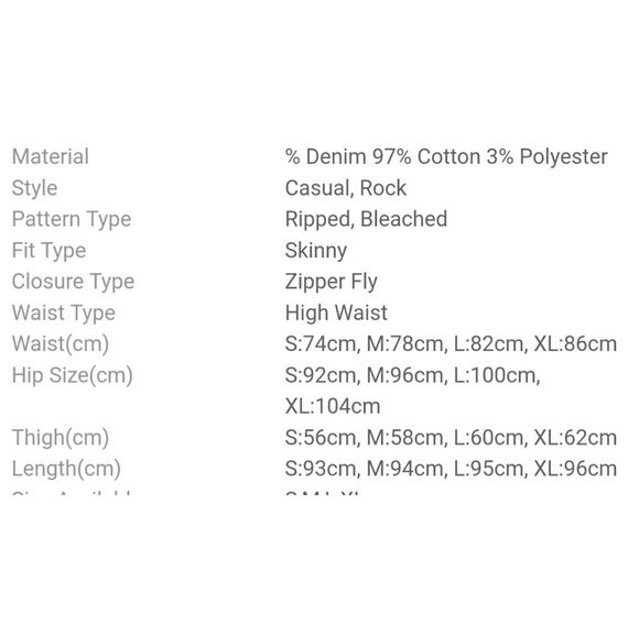 🛑LAST PAIR🛑🌿HIGH WAIST DISTRESSED JEAN🌿 - Picture 8 of 8