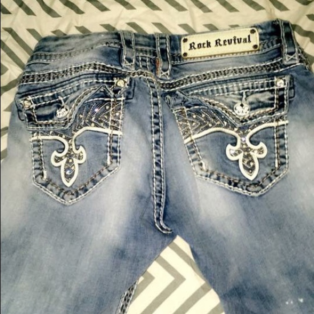 Rock revival jeans