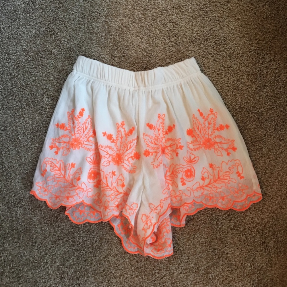 High waisted shorts