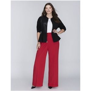 Wide leg trousers