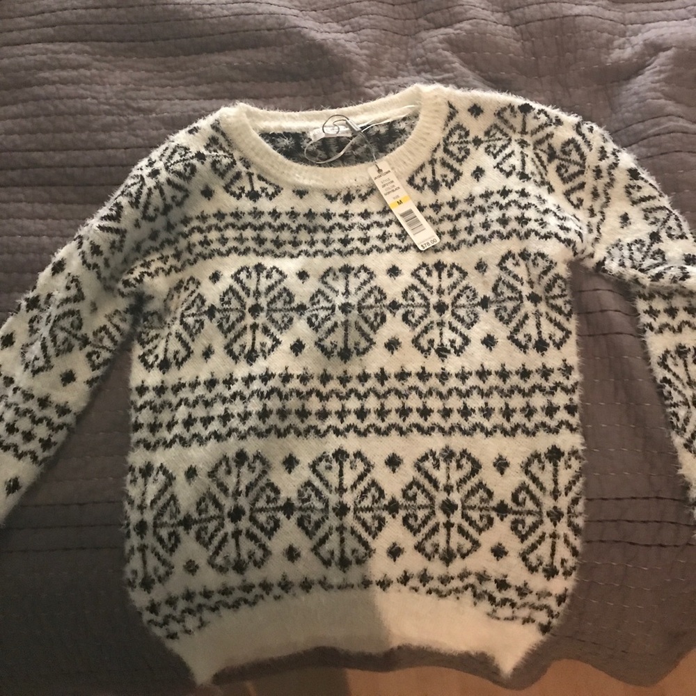 Fuzzy Christmas sweater