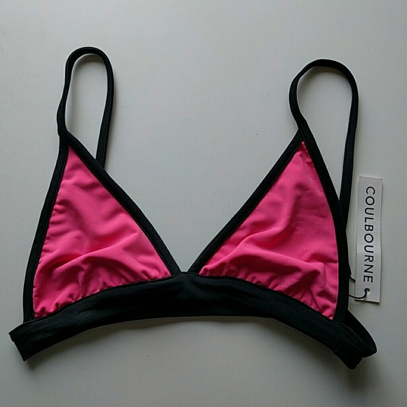Coulbourne Swim - Pink Coulburne Rose Dume Top NWT Coulbourne Swim - Pink Coulburne Rose Dume Top NWT