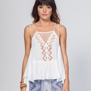White Tank Top from Top Shop