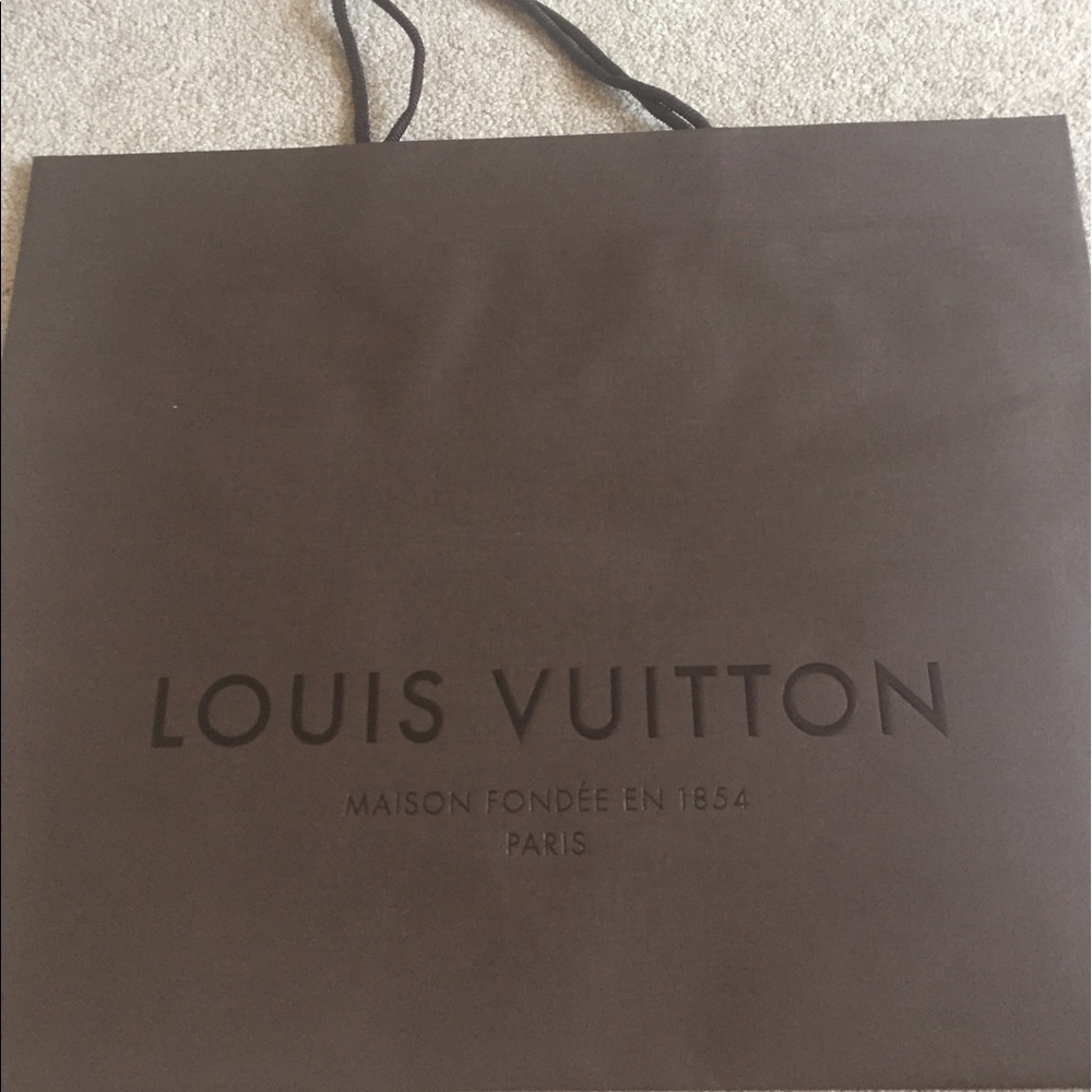 Louis Vuitton shopping bag