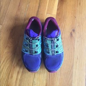 Salomon trail running sneakers