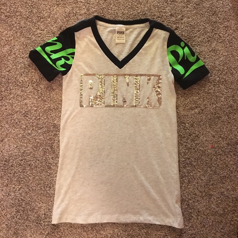 PINK tee size:S
