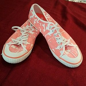 Kate Spade sneakers Tretorn Japanese flower