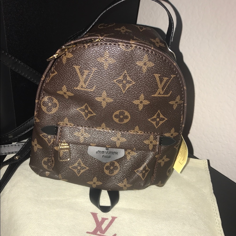 Palm Springs Louis Vuitton mini backpack